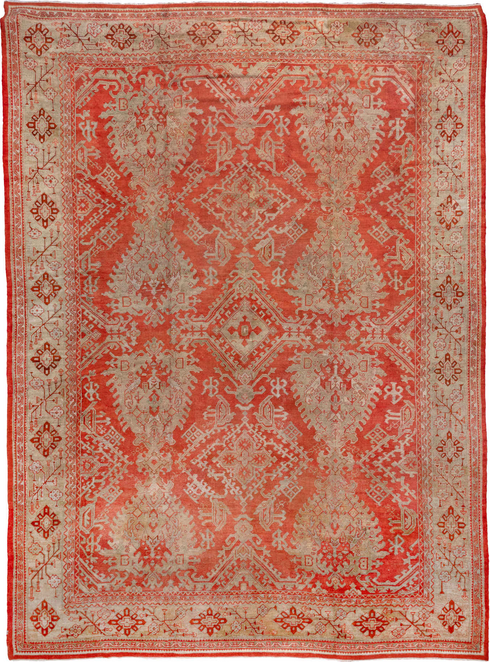 Antique Oushak Area Rug (13' x 18')